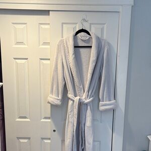 Charter Club Plush Cream Bathrobe